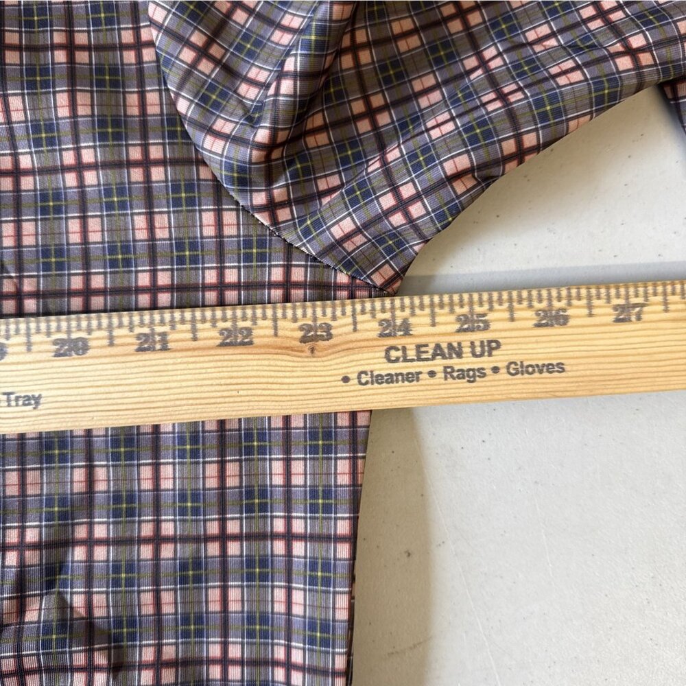 Jian Wang Track Suit Mens 2XL Plaid 2 Piece Set Jacket Pants New Without Tag(F35 - Picture 5 of 11